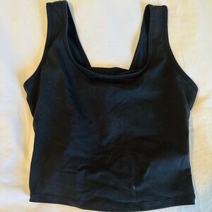 Halara U Neck Crossover Dance Tank Top D-F Cups